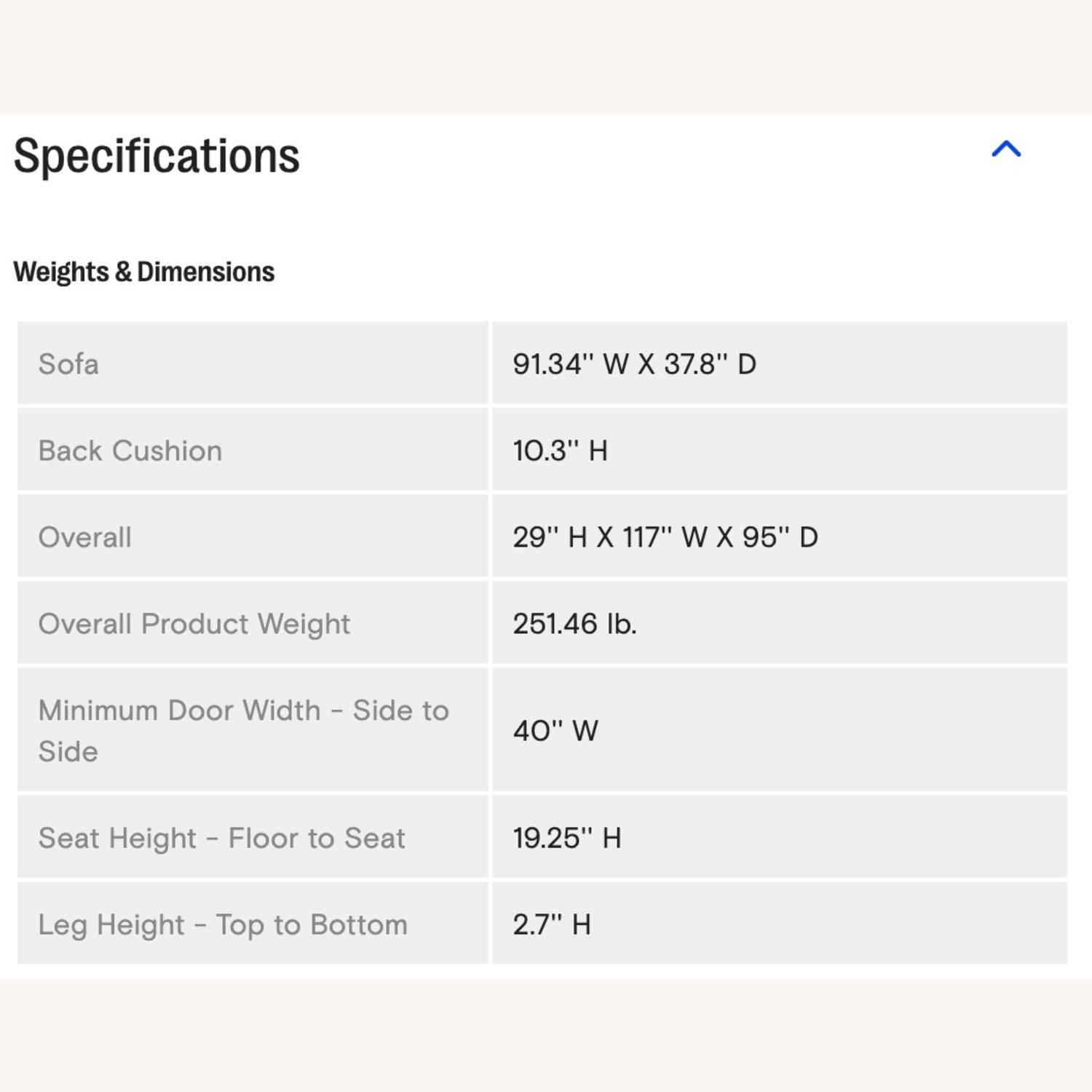 Huskins 6 - Piece Velvet Sectional - Blue/Grey - image-2