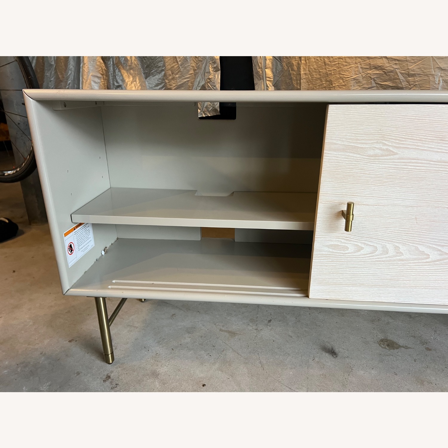 West Elm Modernist Wood & Lacquer Media Console - image-4