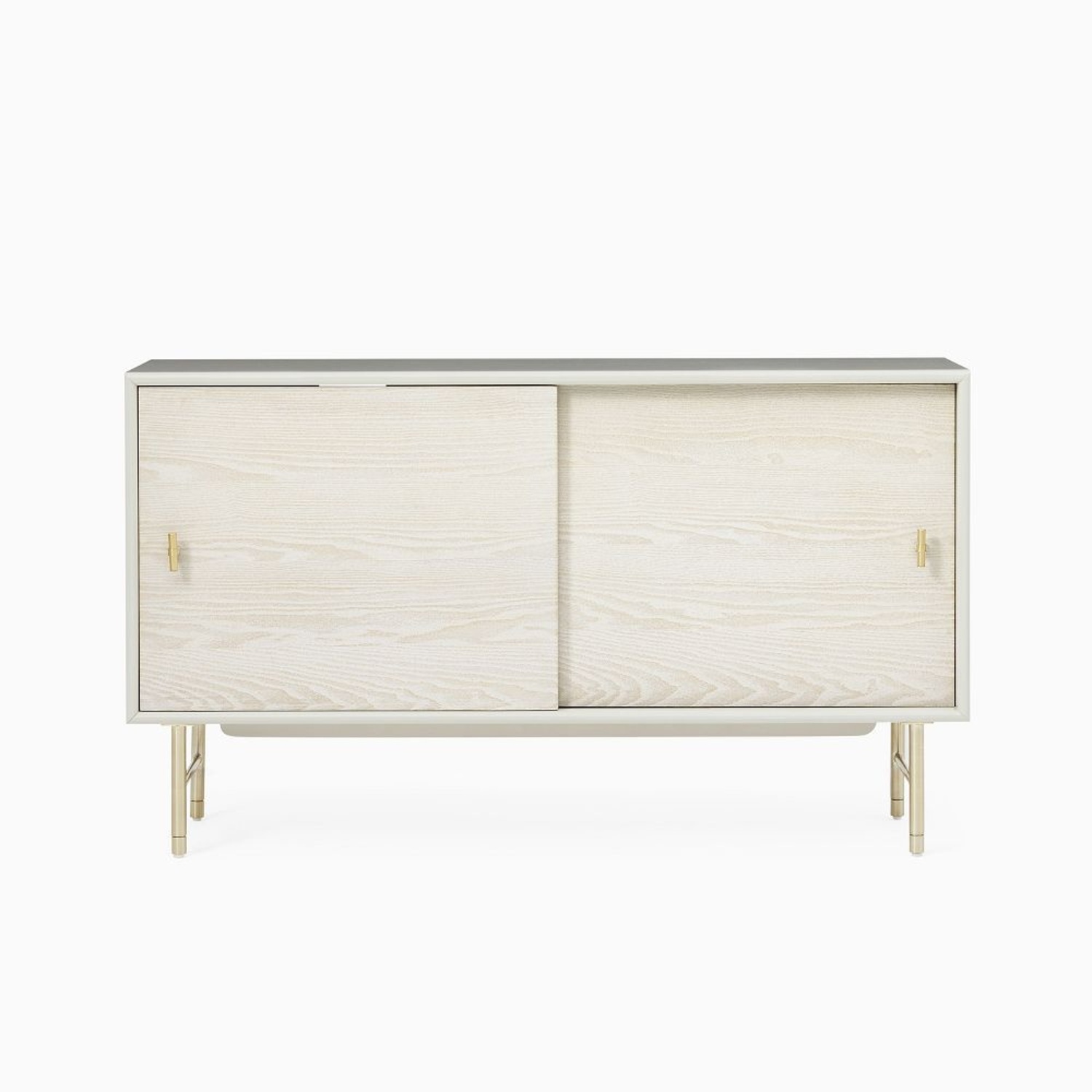 West Elm Modernist Wood & Lacquer Media Console - image-5