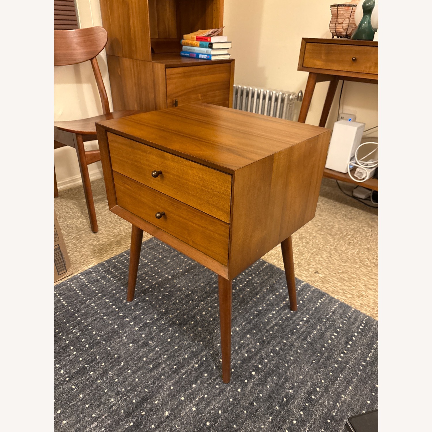 West Elm Mid-Century Nightstand (18”) - image-2