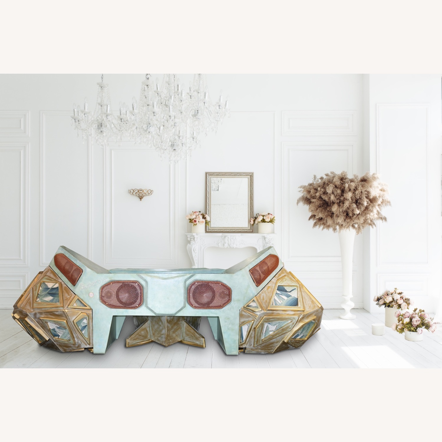 Musical Art Furniture Sideboard - image-1