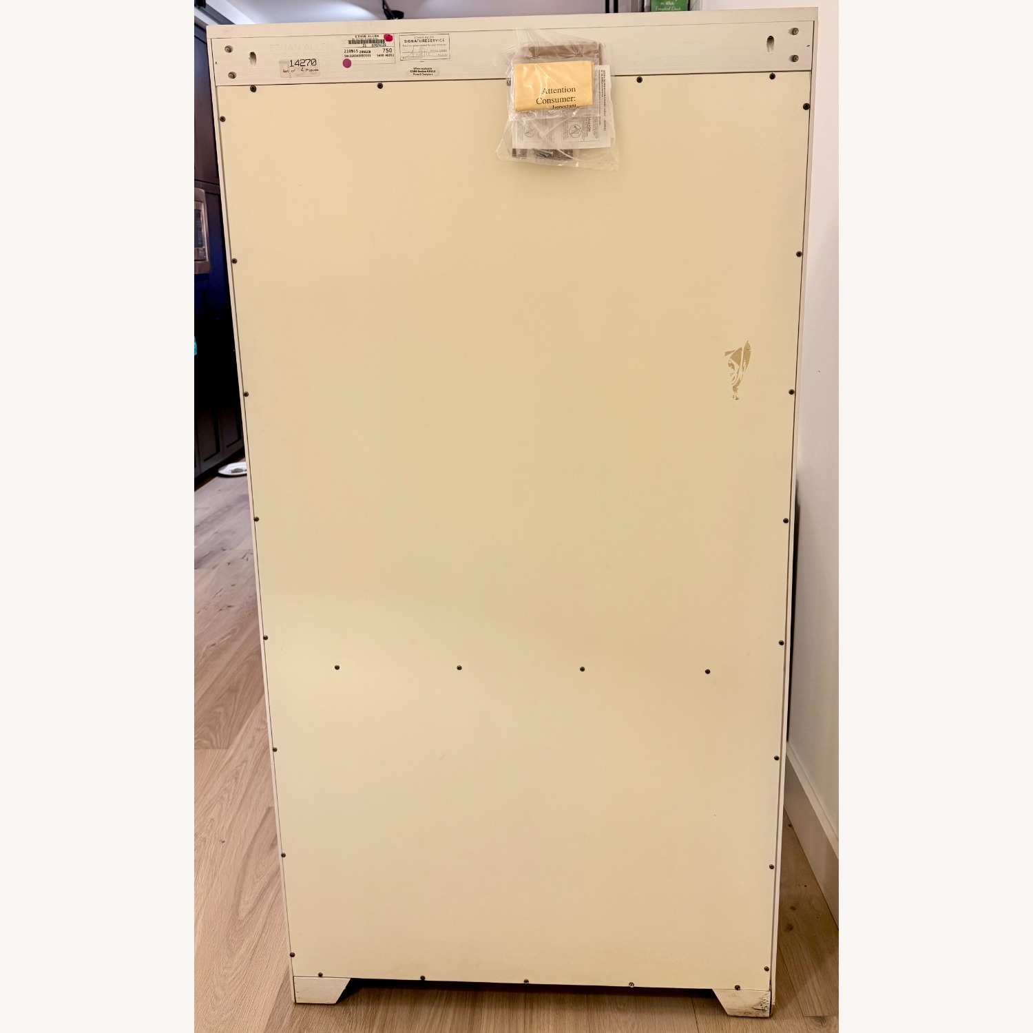 Ethan Allen Solid Wood Tall Bookcase  - image-3