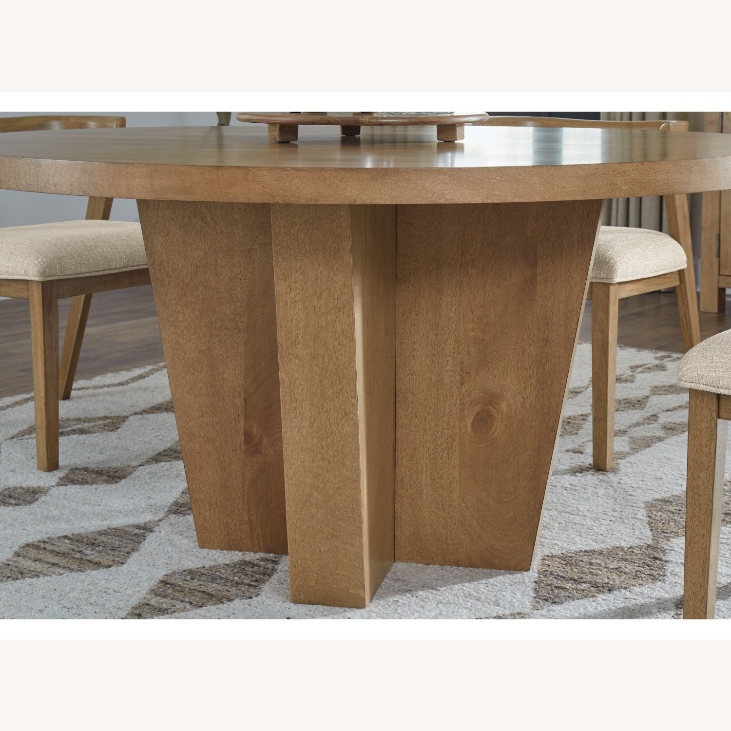 Ashley Furniture Light Brown Kristiland Dining Table - image-2