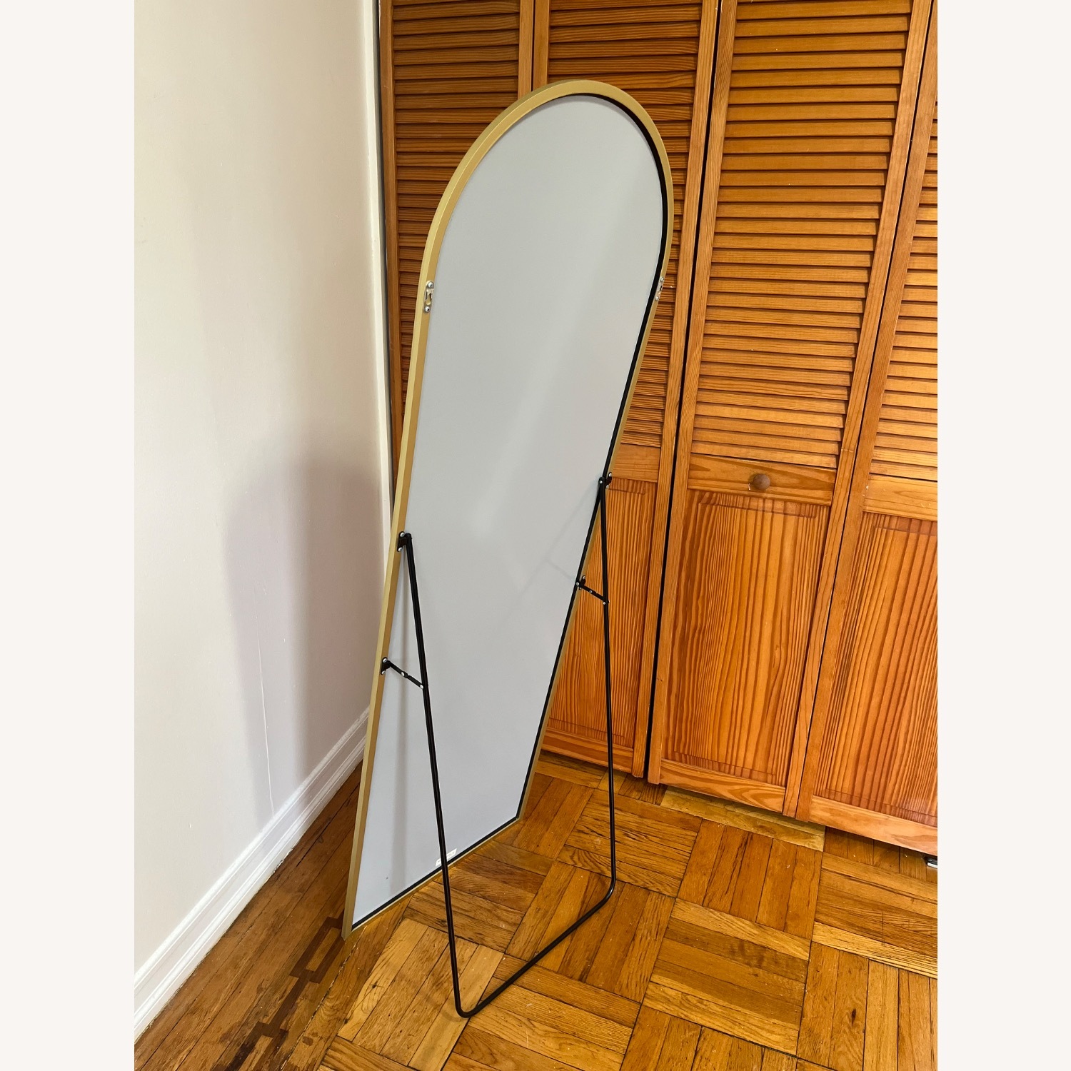 Sweetcrispy Gold Arched Full-Lenght Mirror - image-4
