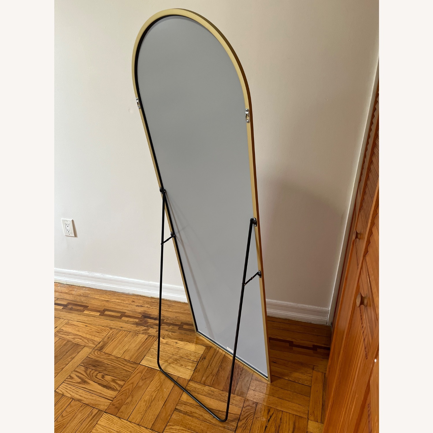 Sweetcrispy Gold Arched Full-Lenght Mirror - image-5