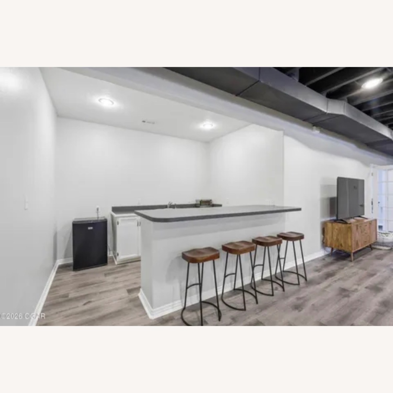 Wayfair Carbon Loft Wood Barstools - image-1