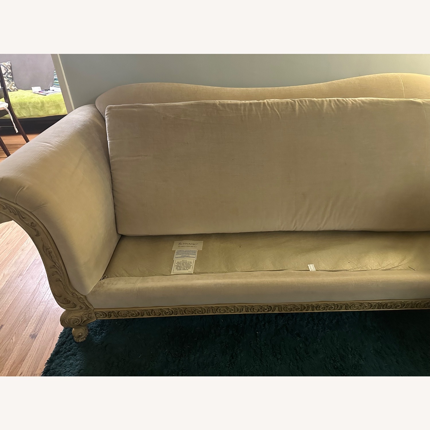 Schnadig Natural Fabric 3+ Seater Sofa - image-5