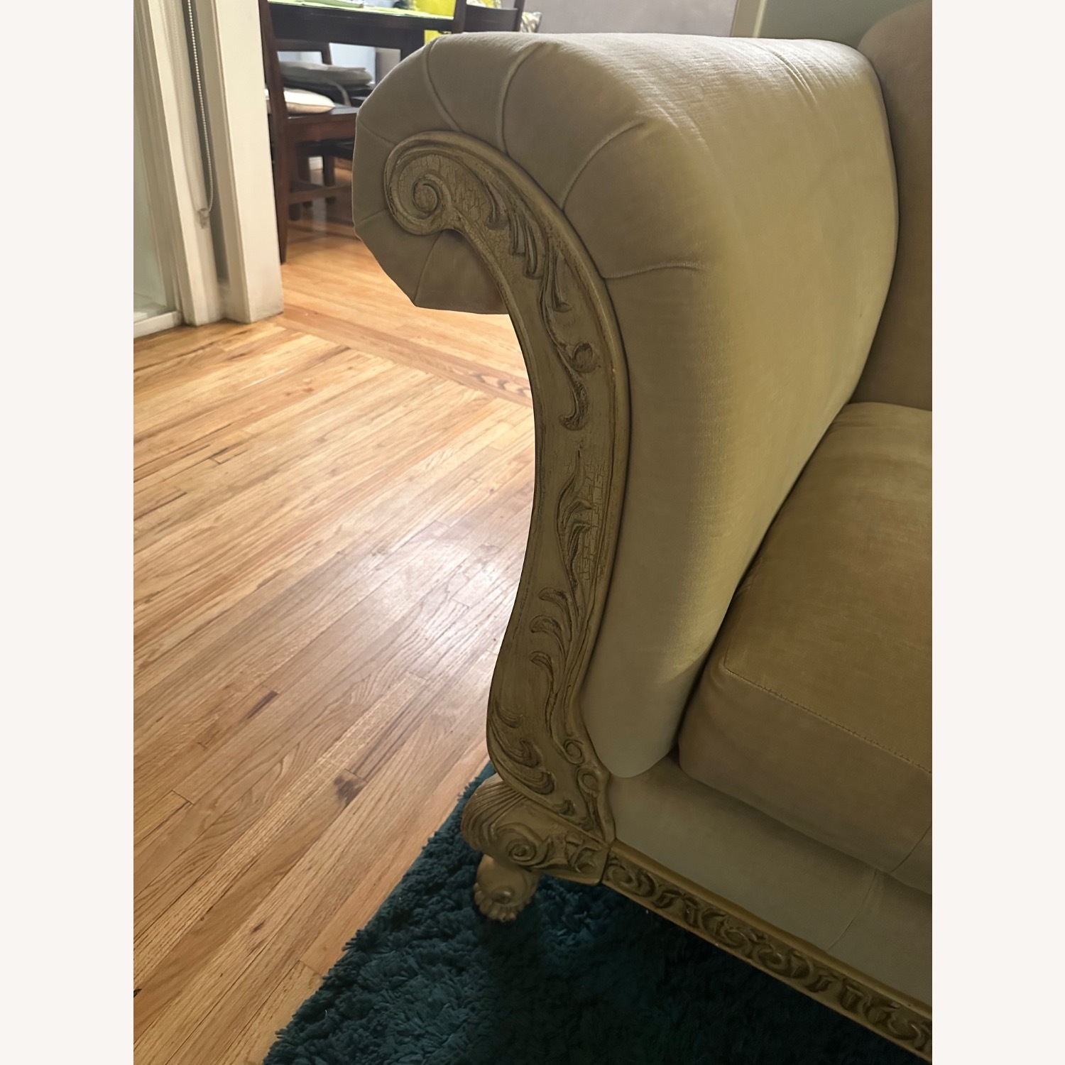 Schnadig Natural Fabric 3+ Seater Sofa - image-6