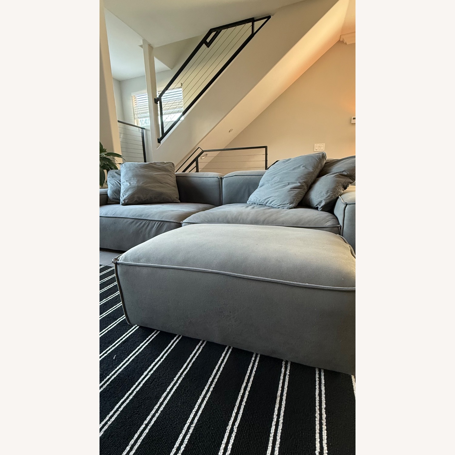  Valyou Furniture Loft Sofa with Ottoman  - image-2