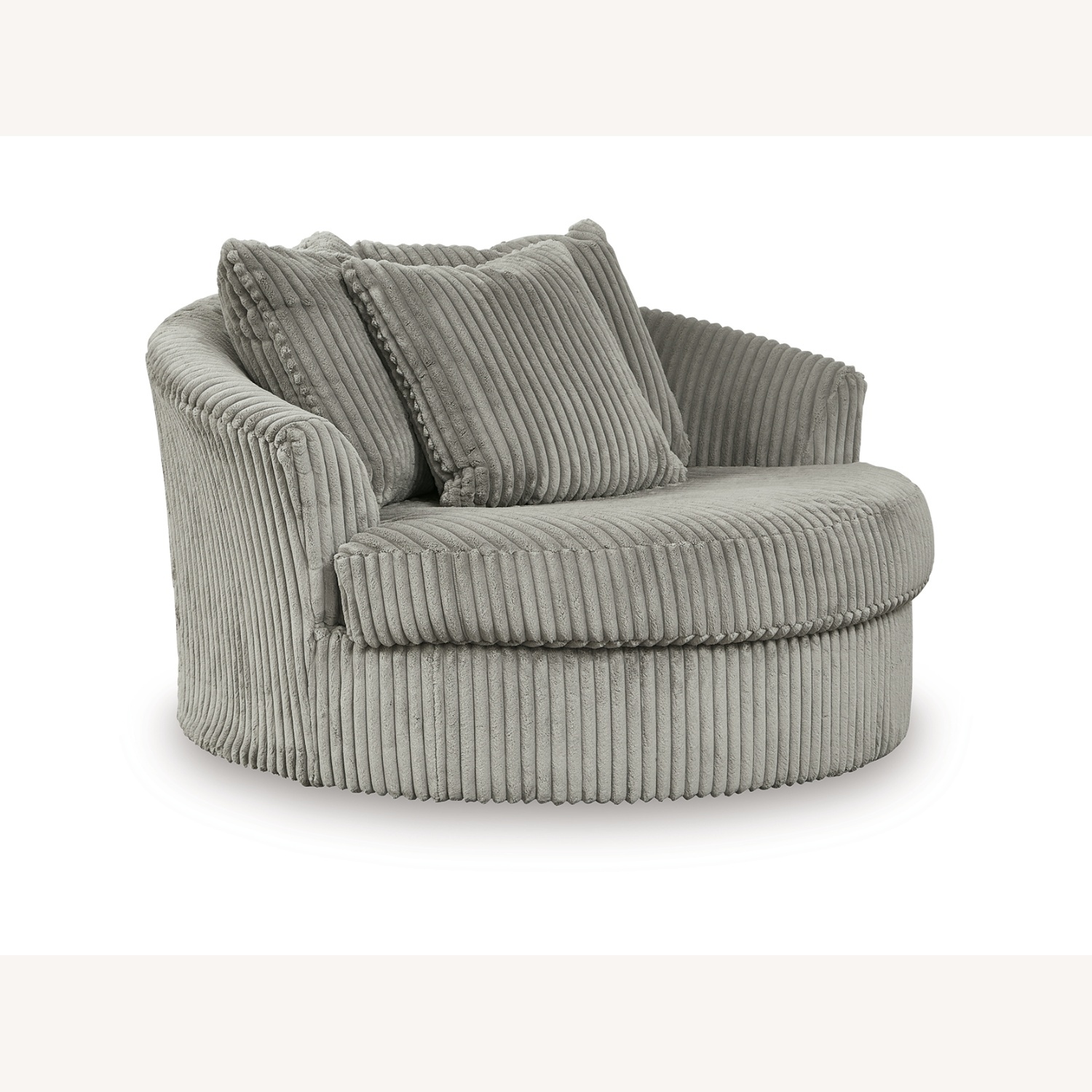 Ashley Lindyn Oversized Swivel Accent Chair - image-4
