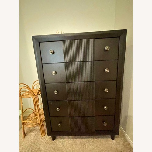 Used Ashley Furniture Urbantrack 5 Drawer Chest of Drawers for sale on AptDeco