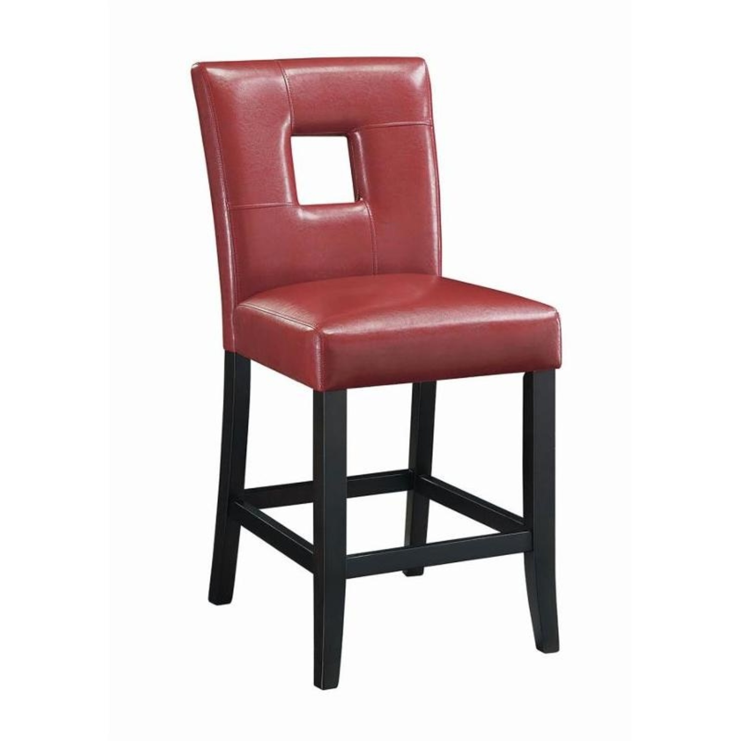 Coaster Fine Furniture Red Leather Stool - image-5