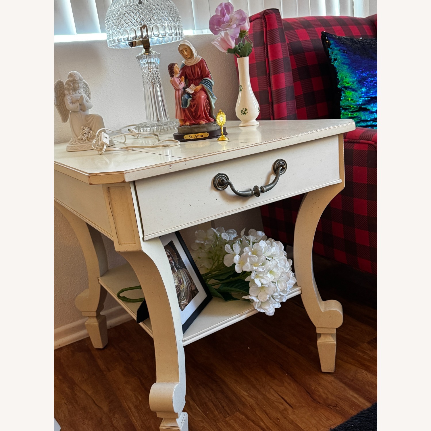 Stanley Furniture White Wood Coffee Table - image-3