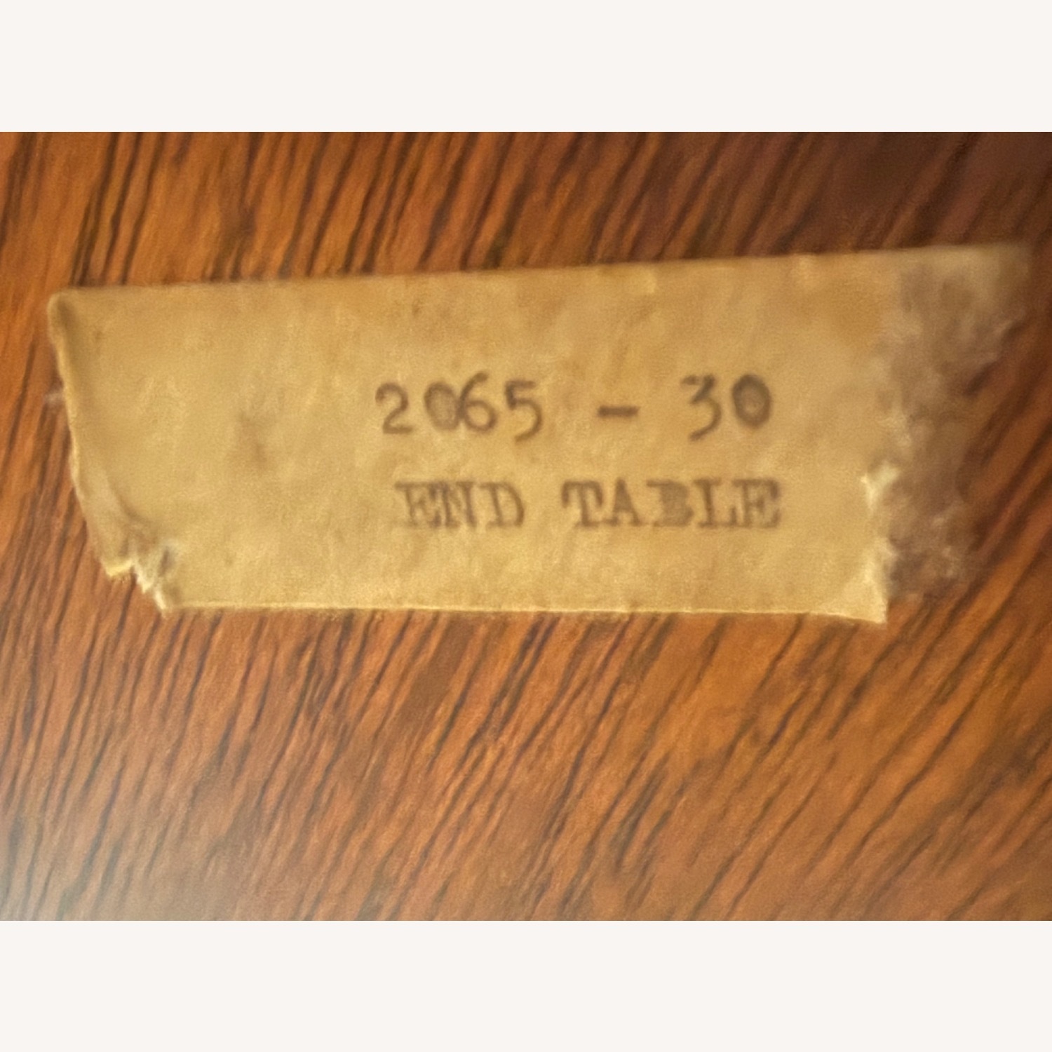 Vintage/Antique Dunbar Light Brown Side Tables - image-6