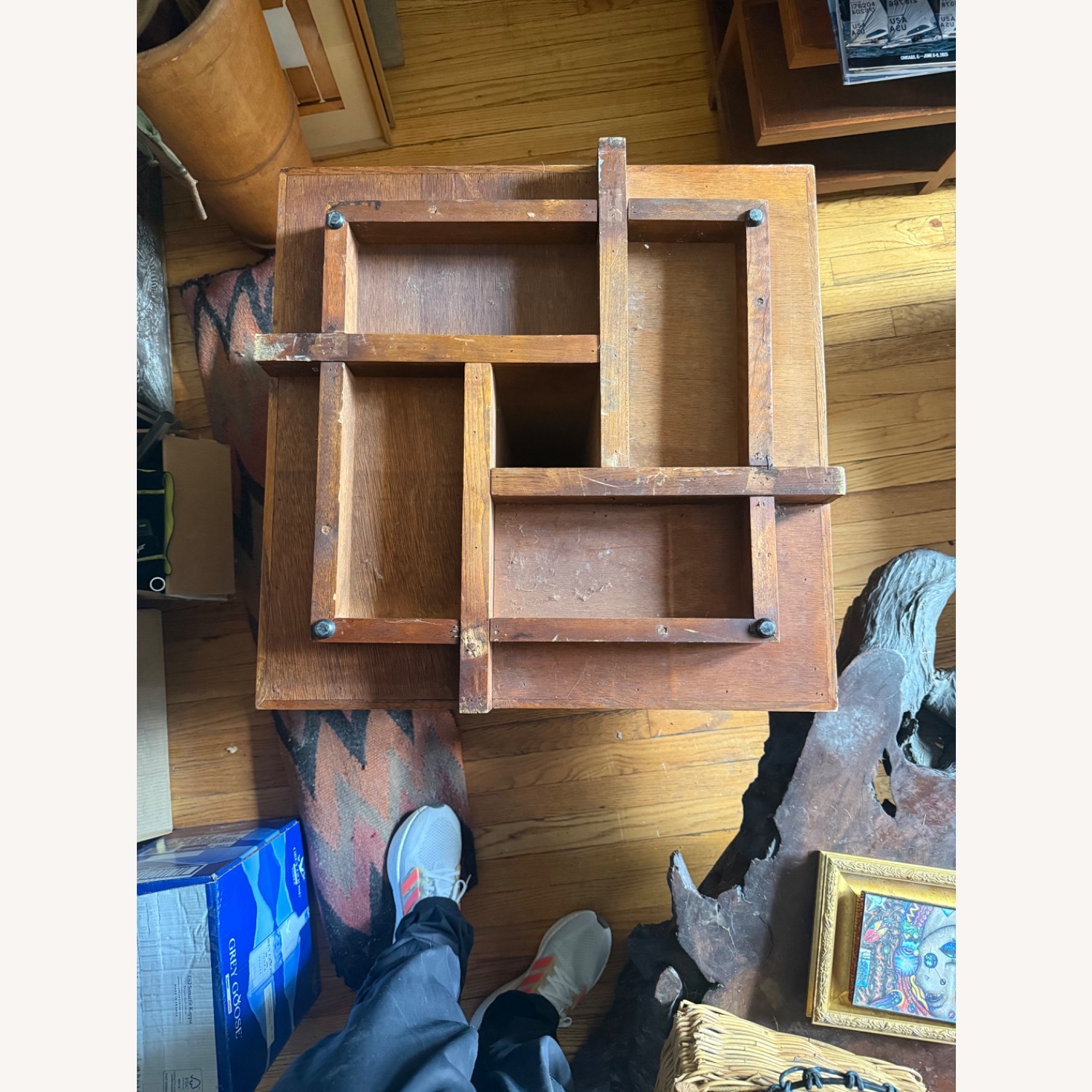 Vintage/Antique Dunbar Light Brown Side Tables - image-5