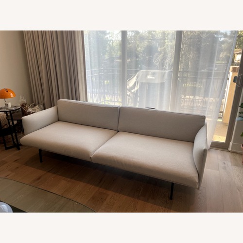 Used Muuto Outline Light Gray Fabric 3+ Seater Sofa for sale on AptDeco