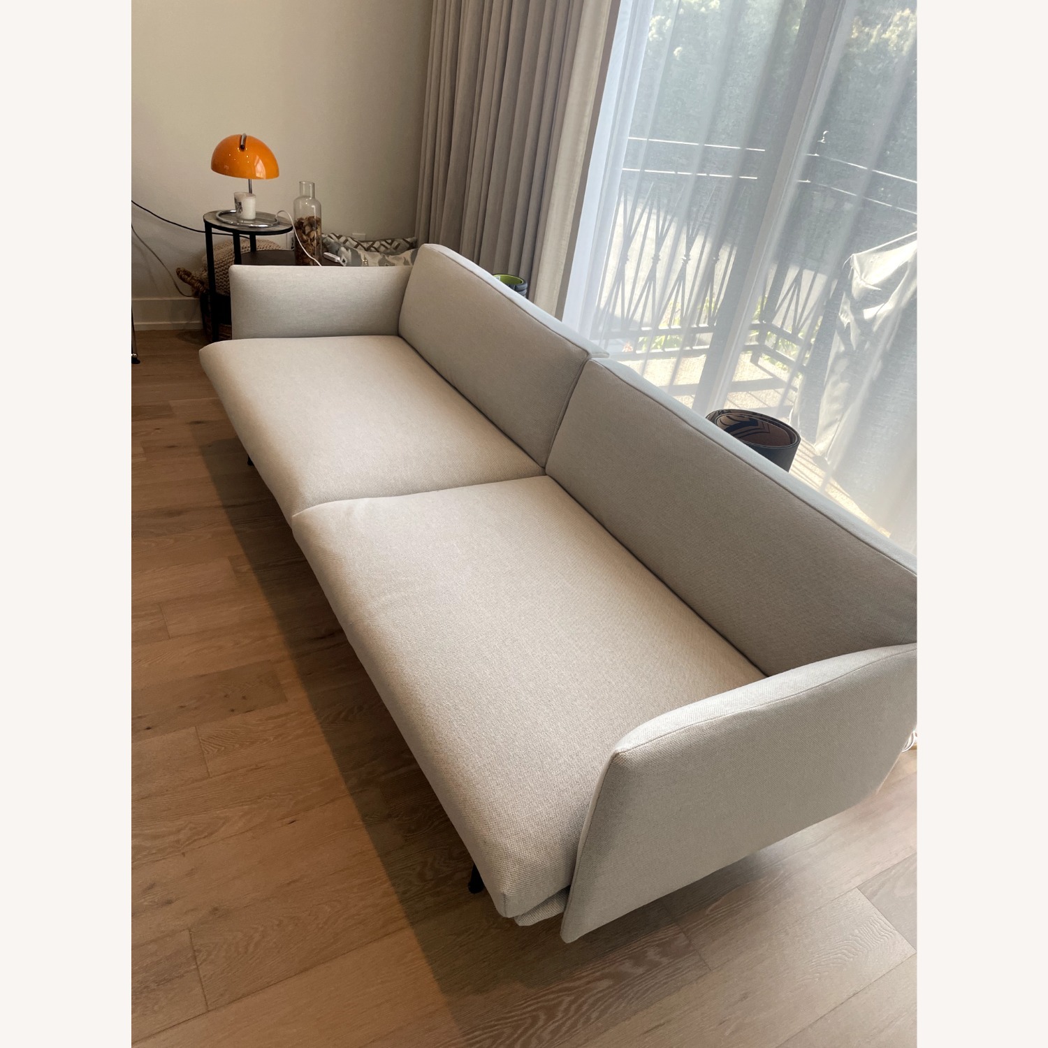 Muuto Outline Light Gray Fabric 3+ Seater Sofa - image-3