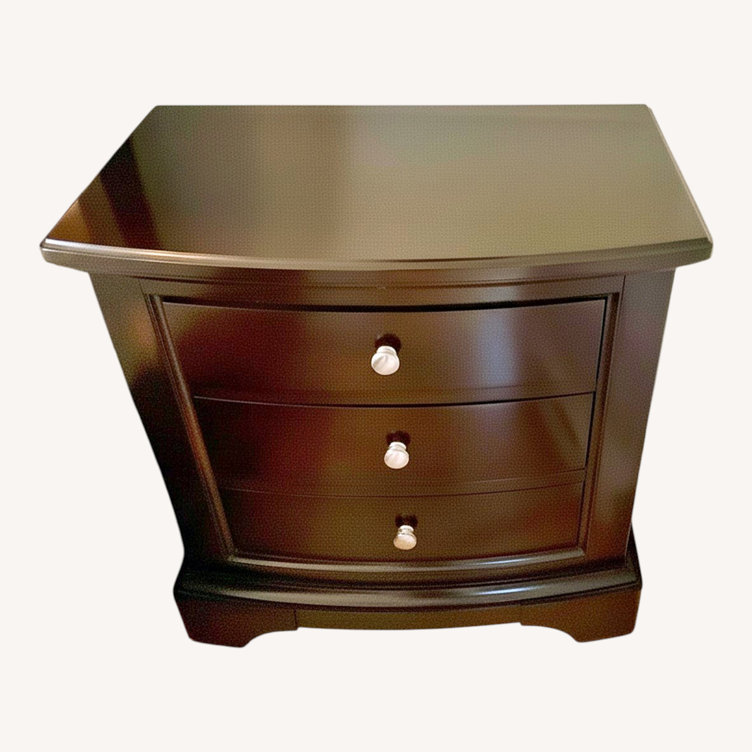 Vaughan Bassett Dark Brown Wood Nightstands - image-0