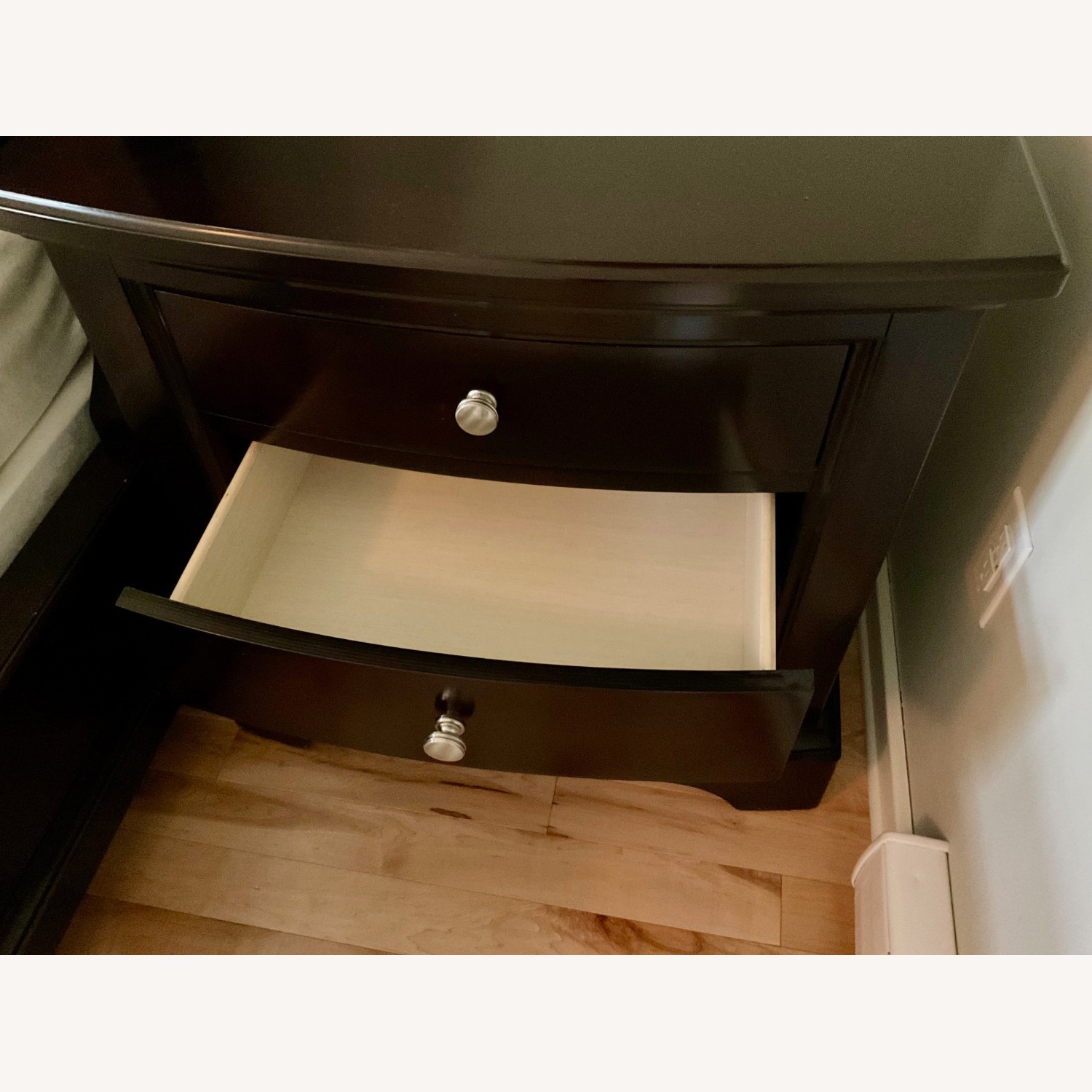 Vaughan Bassett Dark Brown Wood Nightstands - image-2