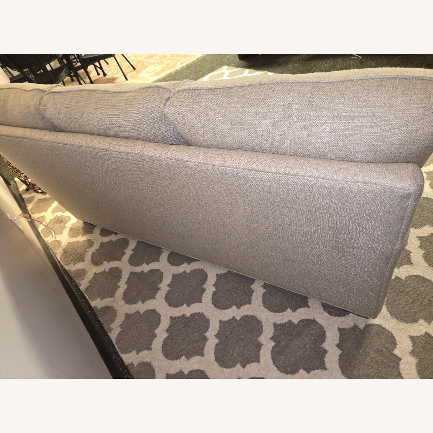 Natural Fabric 3+ Seater Sofa - image-5