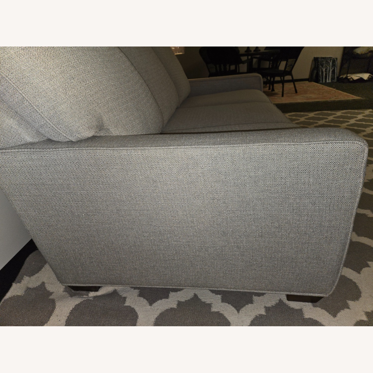 Natural Fabric 3+ Seater Sofa - image-4