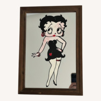 Vintage/Antique Finds Dark Brown Wall Mirror