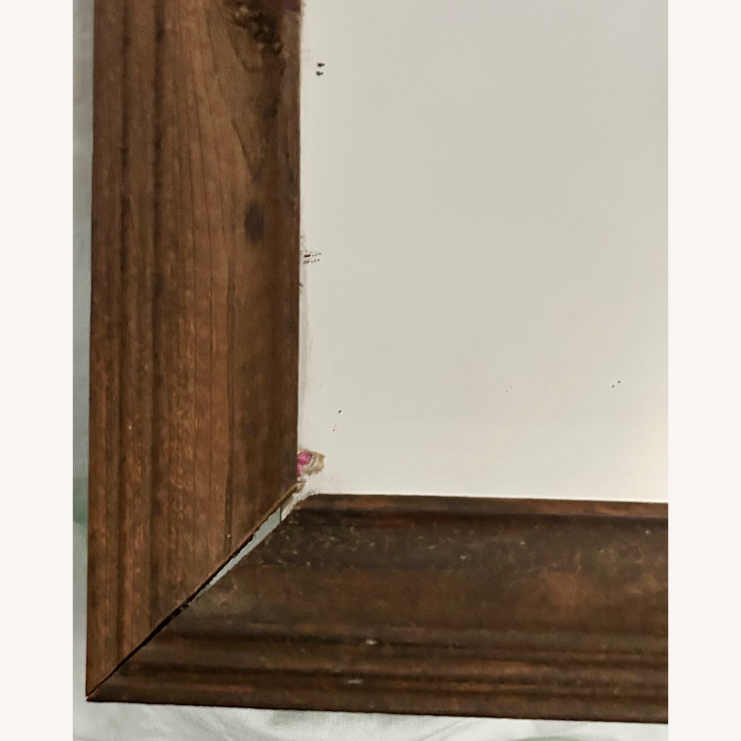 Vintage/Antique Finds Dark Brown Wall Mirror - image-3
