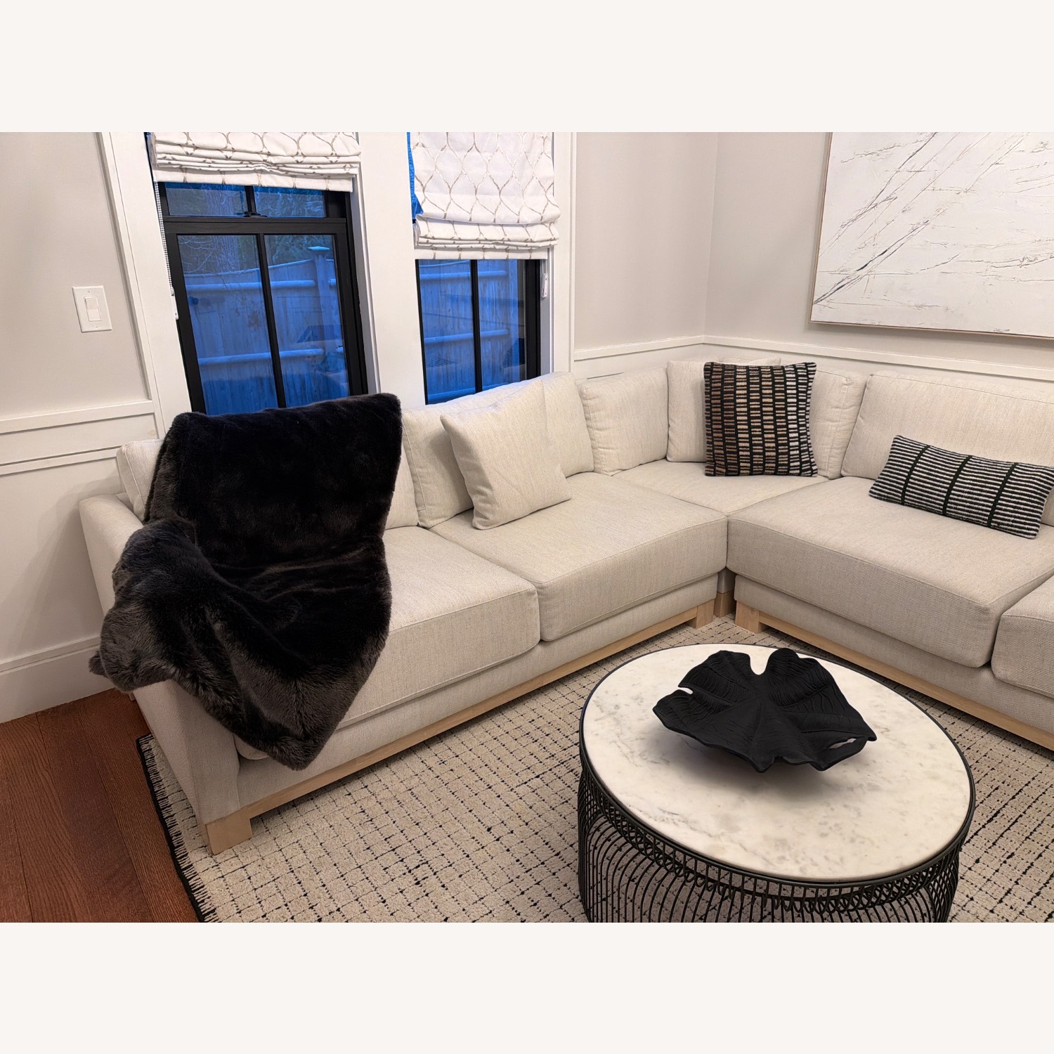 CB2 Gather White 3+ Piece Sectional - image-1