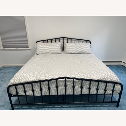Used Walmart King Bedframe  for sale on AptDeco