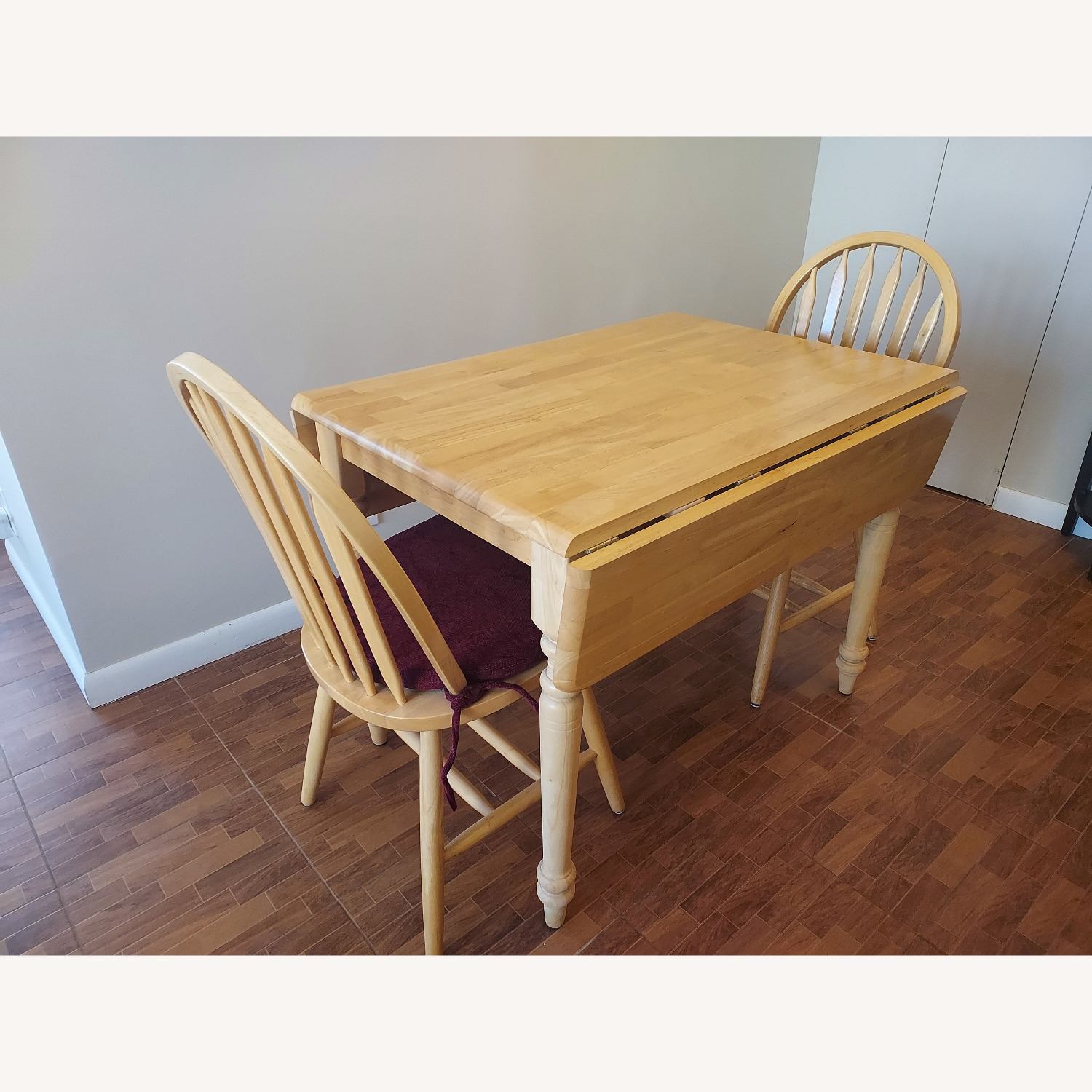 Natural Wood Dining Set   - image-1