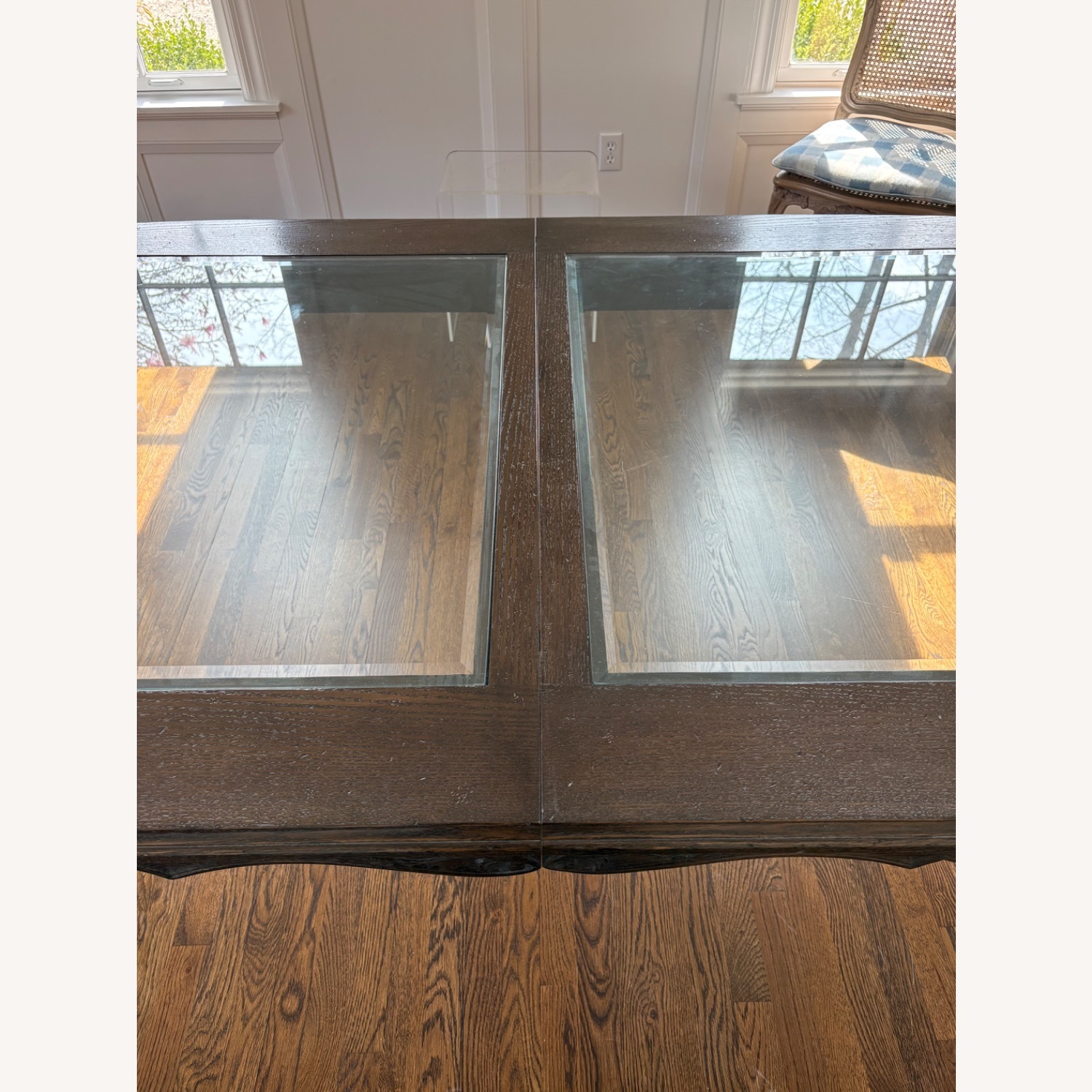 Country French Dining Table with Leaves - image-5