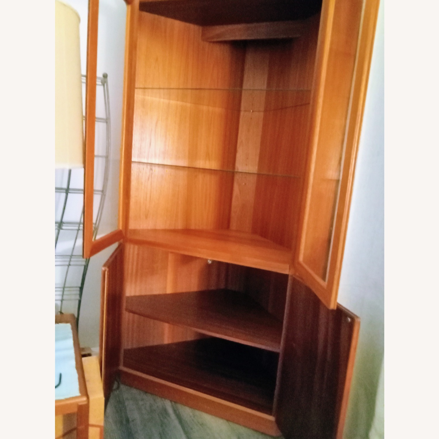 Skovby Light Brown Wood Wall Unit - image-2