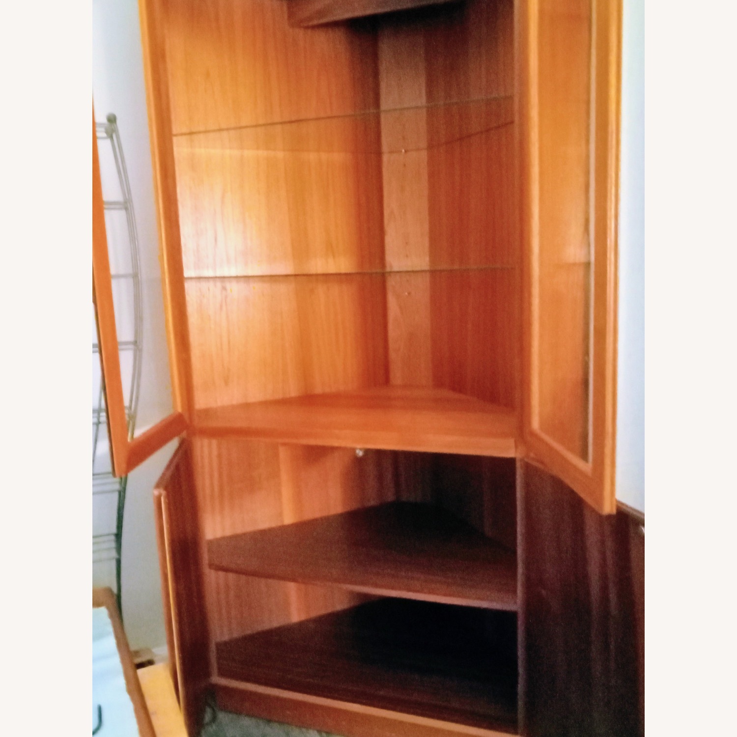 Skovby Light Brown Wood Wall Unit - image-3