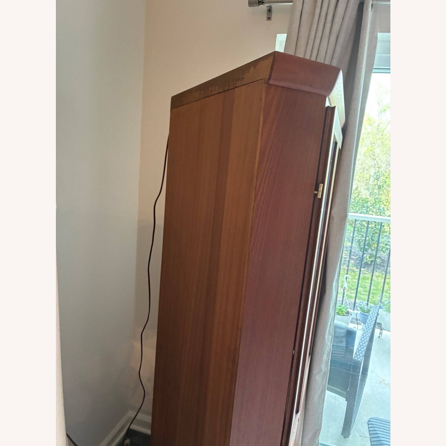 Skovby Light Brown Wood Wall Unit - image-8