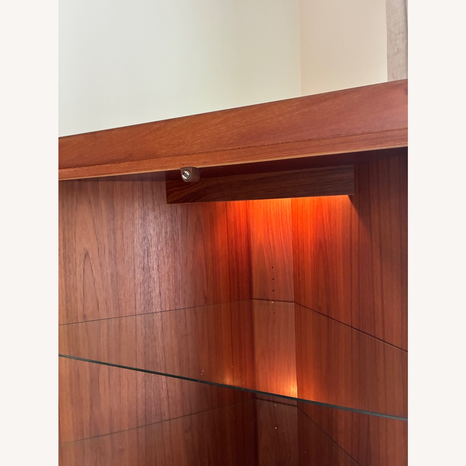 Skovby Light Brown Wood Wall Unit - image-5