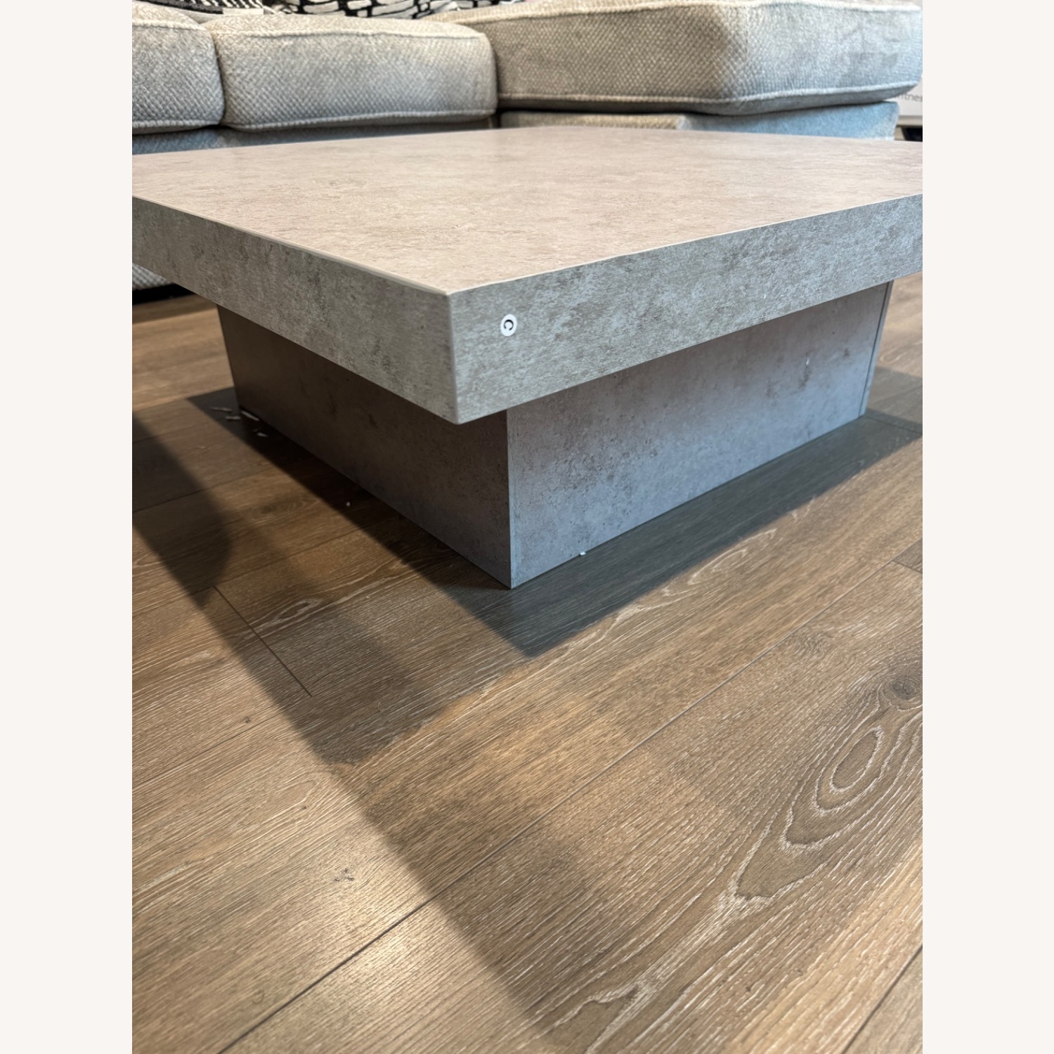 Gray Block Coffee Table  - image-2