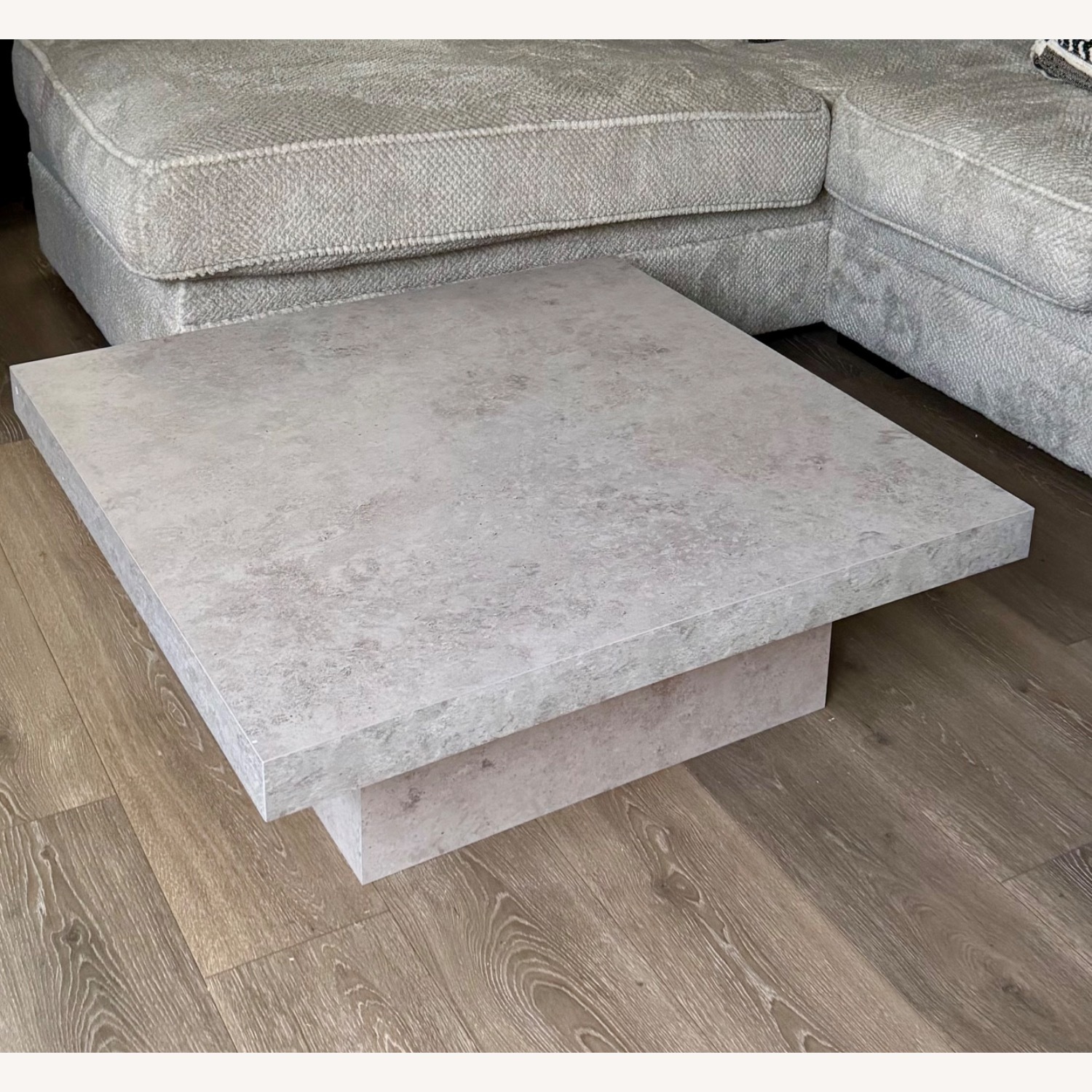Gray Block Coffee Table  - image-3