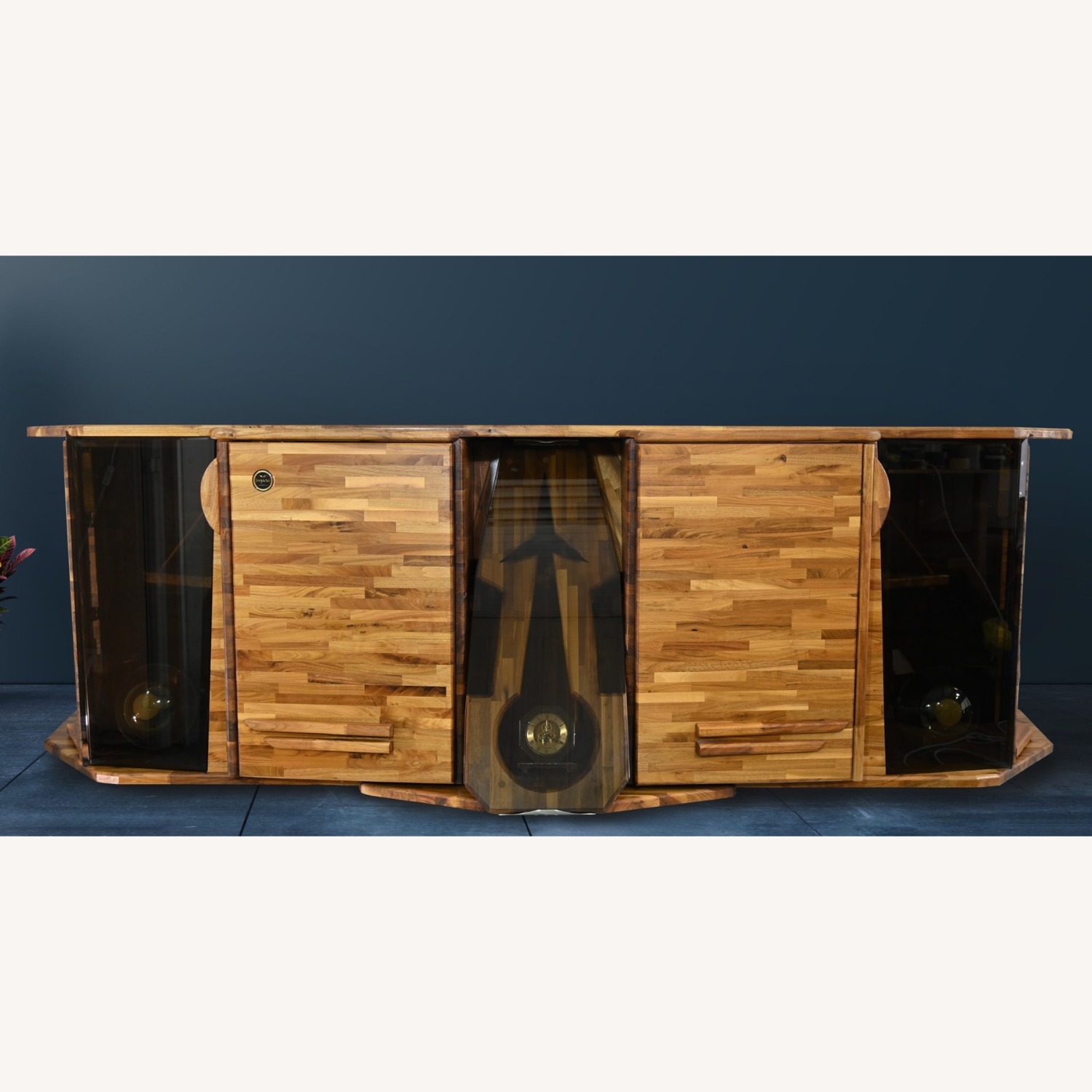 Art Furniture Dark Brown Wood Sideboard - image-3