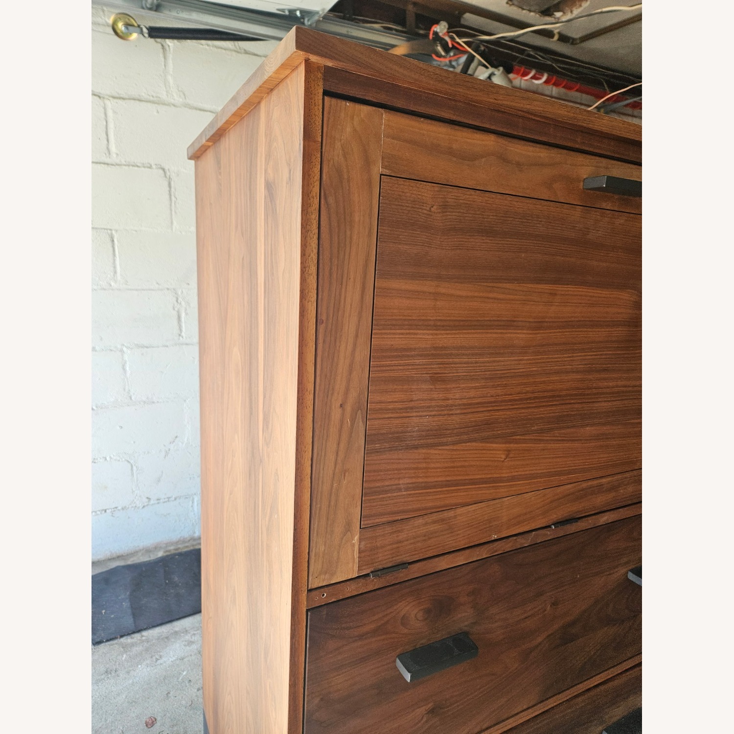 Room & Board Linear Media Storage With Two File Drawers - image-4