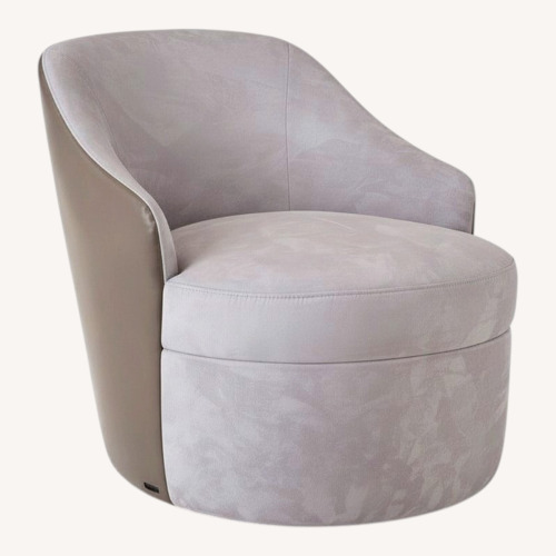 Used Lazzoni Tolina Natural Fabric Armchair for sale on AptDeco