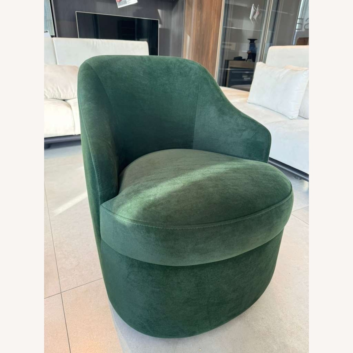 Lazzoni Tolina Armchair Green Fabric Armchair - image-5