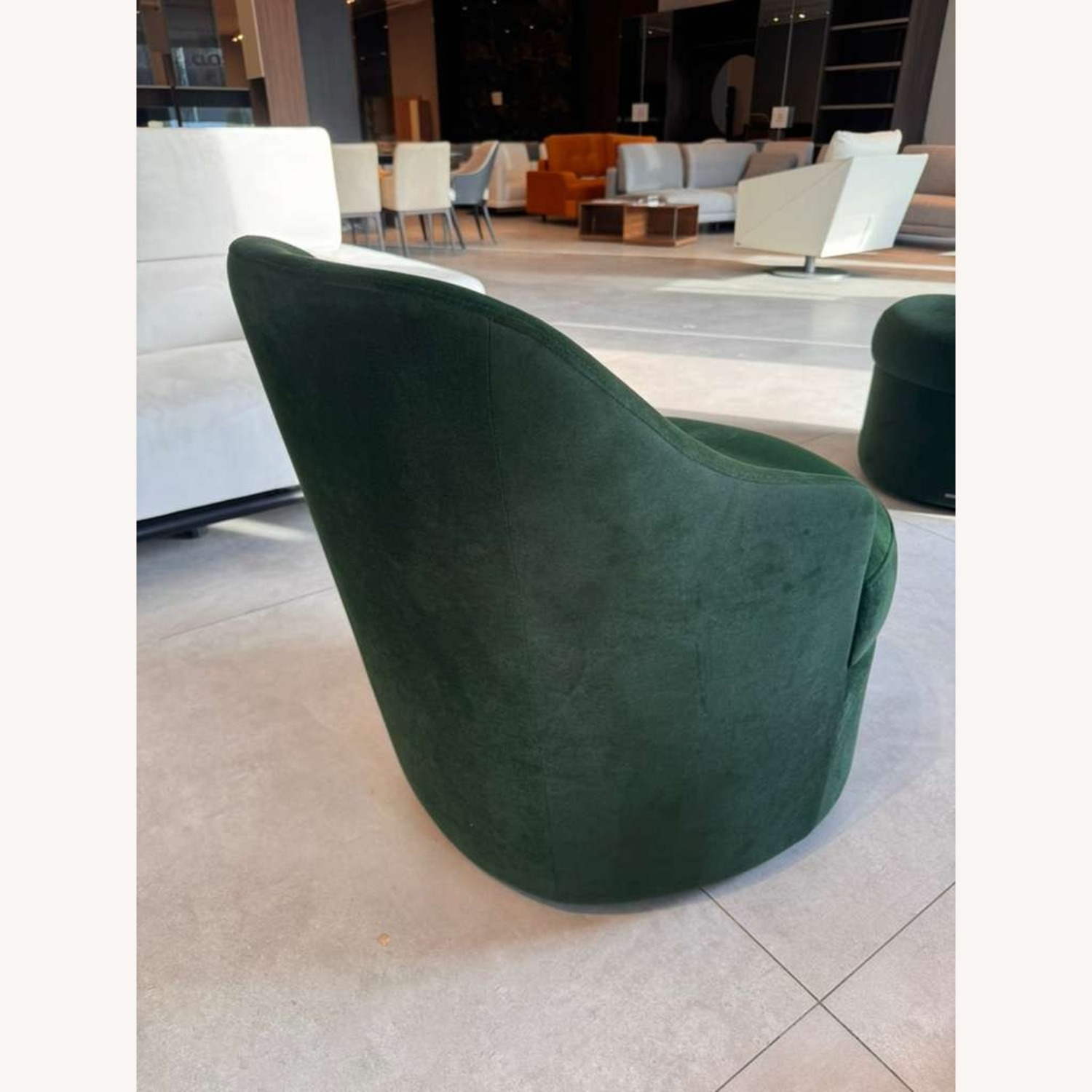 Lazzoni Tolina Armchair Green Fabric Armchair - image-3