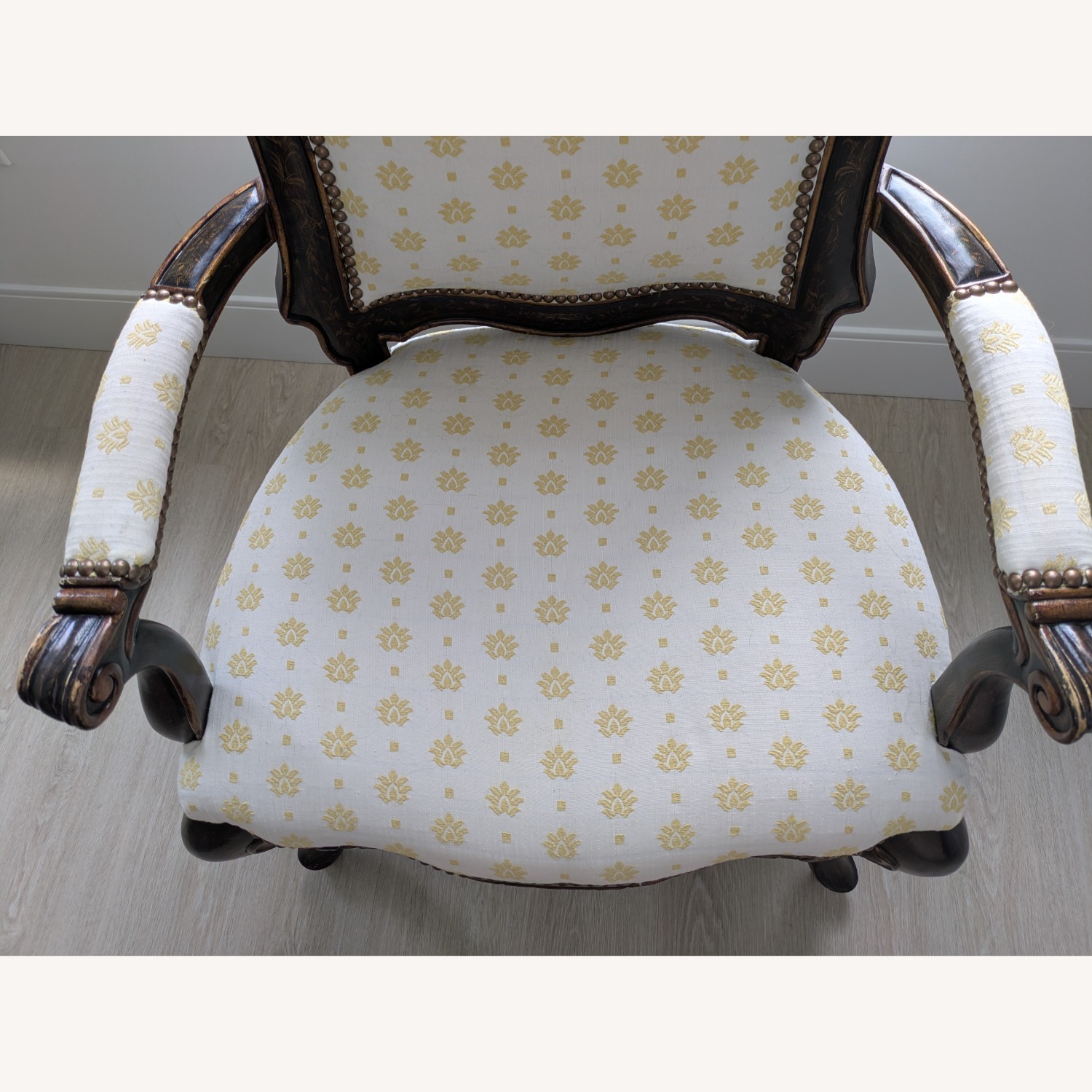 Vintage/Antique Dark Brown Accent Chairs - image-2