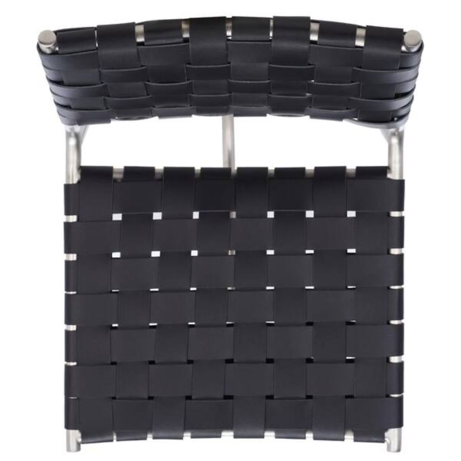 Safavieh Olenna Black Leather Stools - image-3