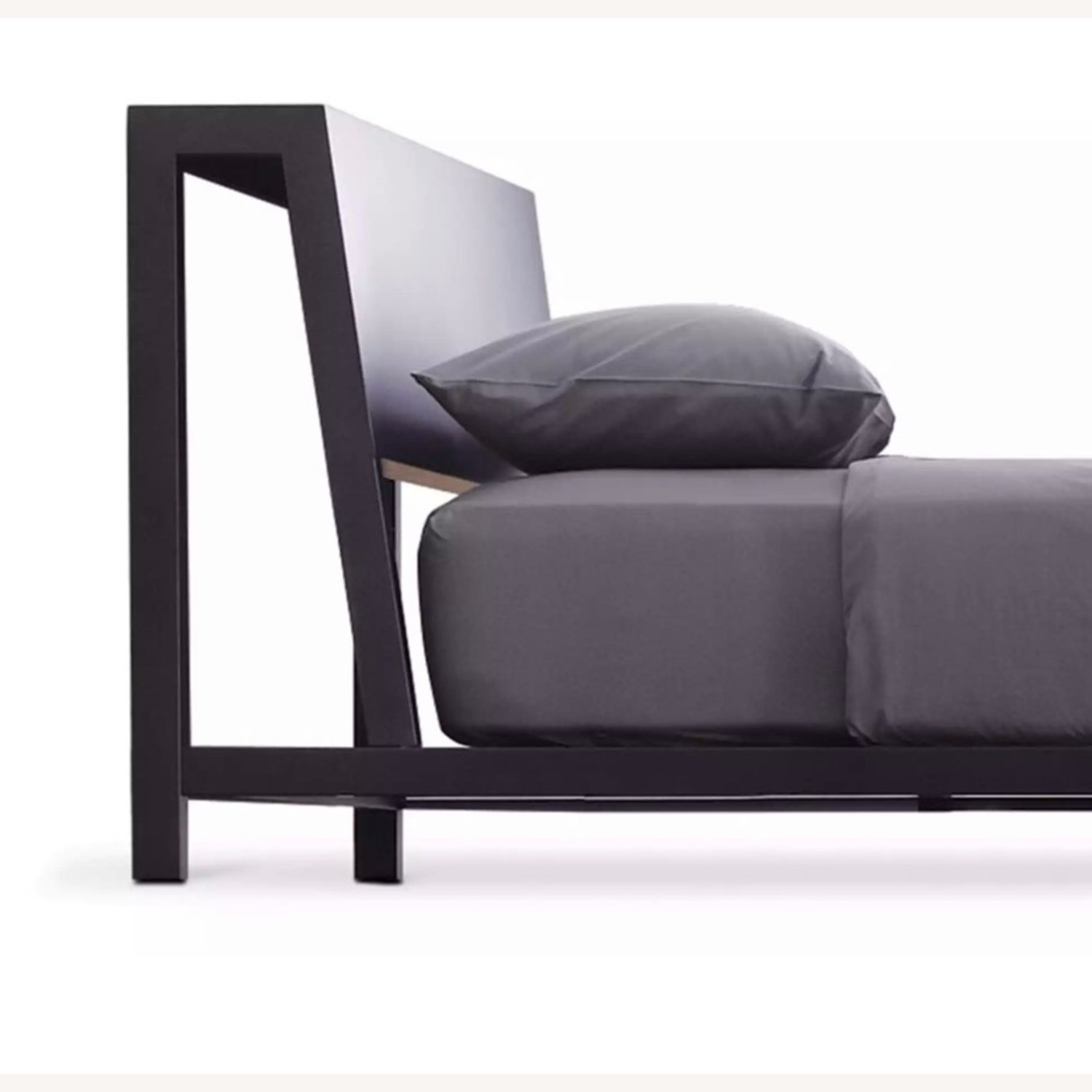 CB2 Queen Bed Alpine Gunmetal - image-2