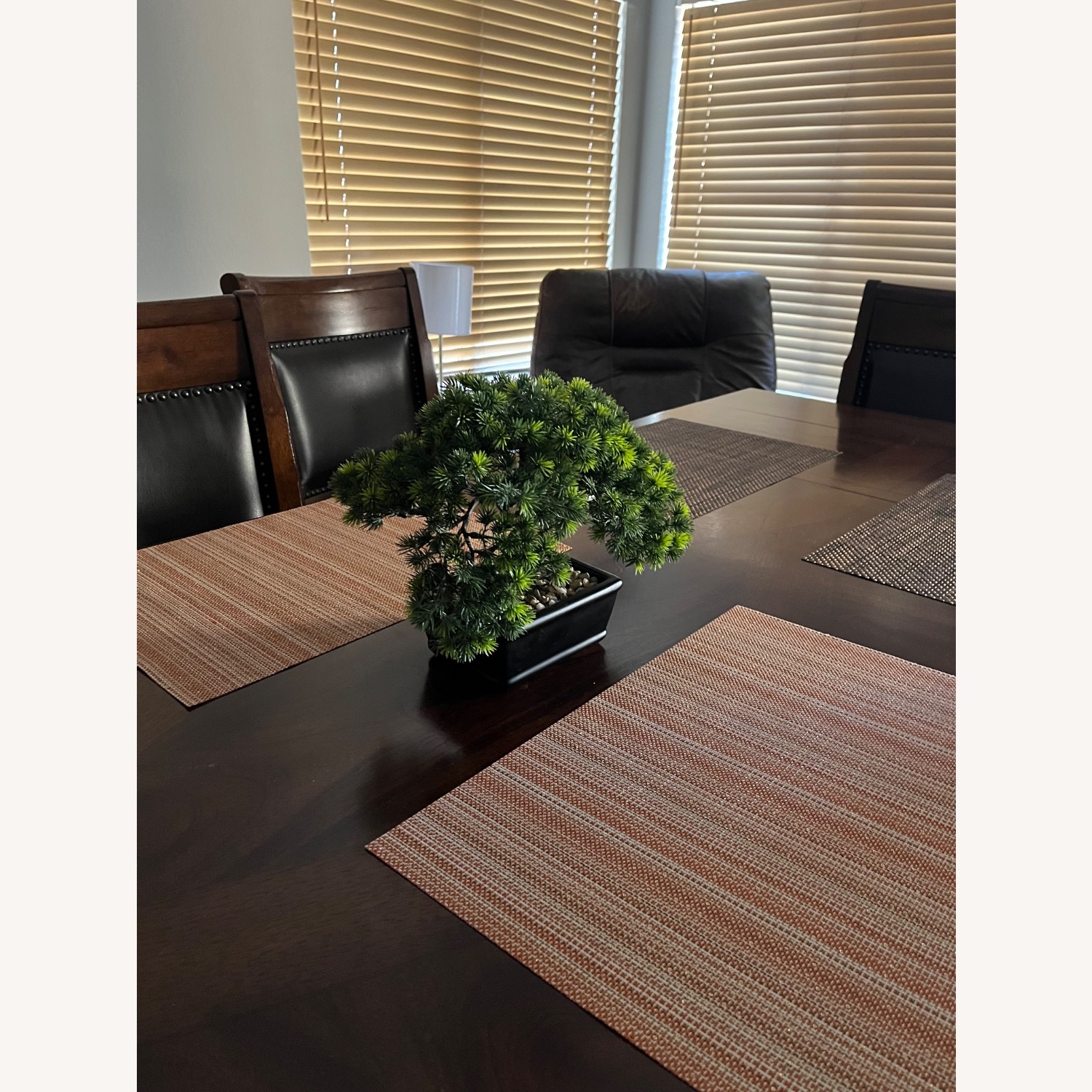 Ashley Furniture Dark Brown Wood Dining Sets - image-4