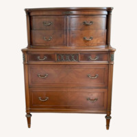 Antique French Provincial solid wood dresser
