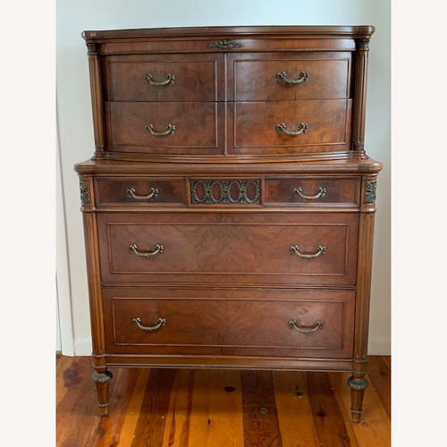 Used Antique French Provincial solid wood dresser for sale on AptDeco
