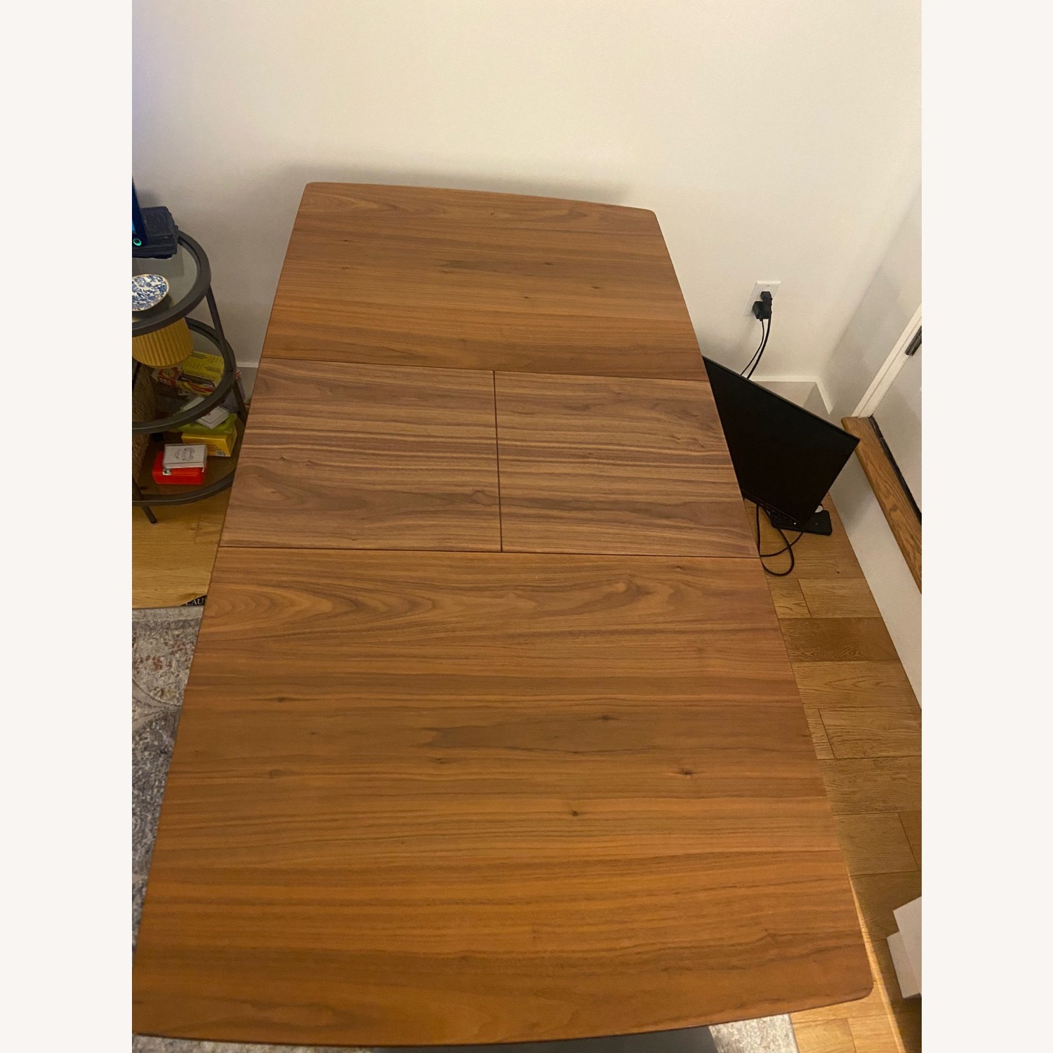 Wayfair Aryani Dark Brown Wood Dining Set - image-4