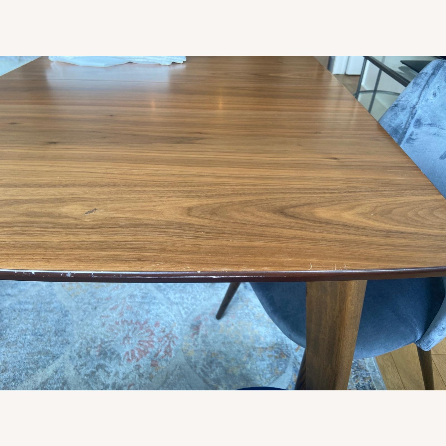 Wayfair Aryani Dark Brown Wood Dining Set - image-3